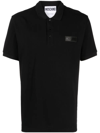 MOSCHINO POLO SHIRT WITH PATCH