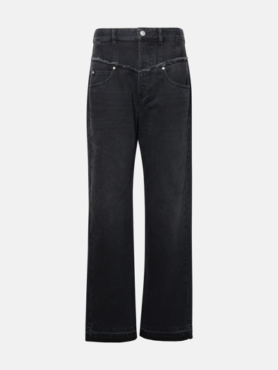 Isabel Marant Noemi' Black Cotton Pants