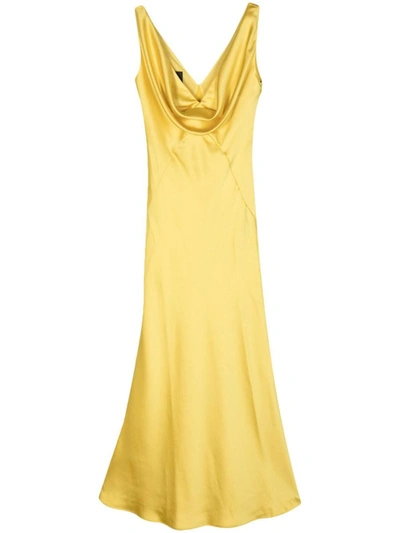 Pinko Arzigliano Dresses Yellow