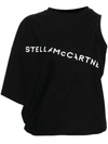 STELLA MCCARTNEY STELLA MCCARTNEY ASYMMETRIC SLEEVES T-SHIRT