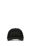 Alexander Mcqueen Curved Visor Cotton Baseball Cap