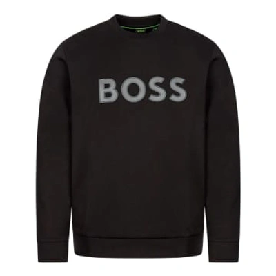 Hugo Boss Salbo 1 Sweatshirt In Black 001
