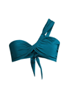 Sara Cristina Women's Narcissus Bikini Top In Tropical Blue