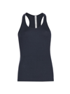 Splits59 Women's Ashby Rib Racerback Tank In Indigo