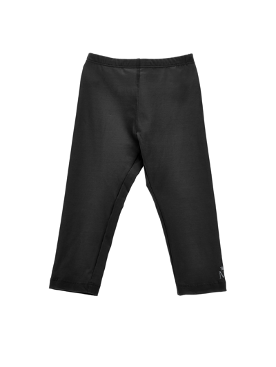 Monnalisa Kids'   Stretch Leggings With Studs In Black