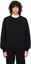 REIGNING CHAMP BLACK RELAXED SWEATSHIRT