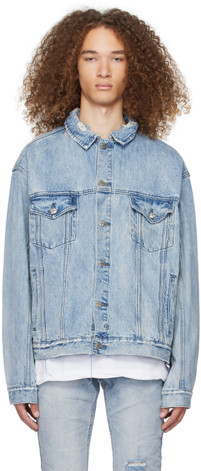 Ksubi Blue Oh G Denim Jacket