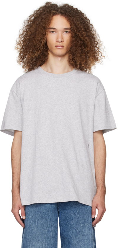 Ksubi Gray 4x4 Biggie T-shirt In Light Gr