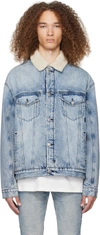 Ksubi Blue Oh G Denim Jacket In Denim