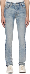 Ksubi Blue Chitch Thrashed Jeans In Denim