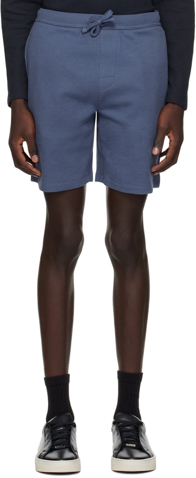 Hugo Boss Blue Two-pocket Shorts In Open Blue 479