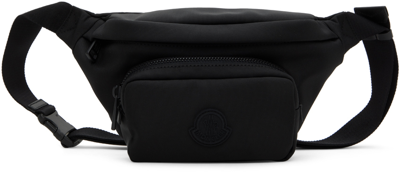 Moncler Black Durance Pouch In Black 999