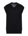 Takeshy Kurosawa Man Sweater Black Size L Cotton, Acrylic