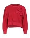 Rose A Pois Rosé A Pois Woman Sweatshirt Red Size 10 Cotton