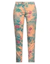 Roy Rogers Roÿ Roger's Woman Pants Salmon Pink Size 29 Cotton, Elastane In Pink