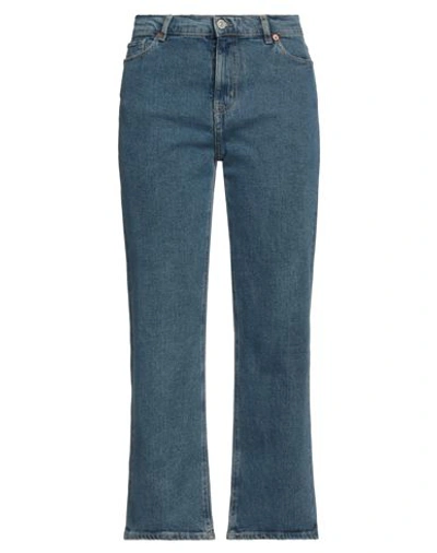Ps By Paul Smith Ps Paul Smith Woman Jeans Blue Size 30 Cotton, Elastane