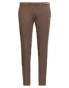 L.b.m 1911 L. B.m. 1911 Man Pants Cocoa Size 38 Cotton, Elastane In Brown