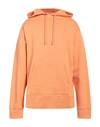 Oamc Man Sweatshirt Orange Size Xl Cotton, Elastane