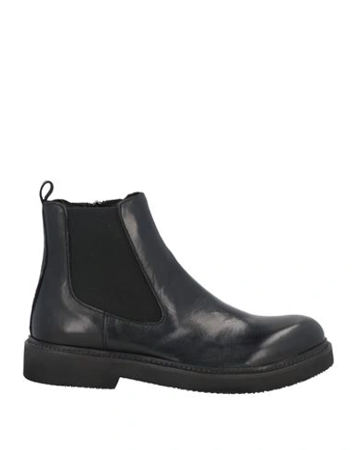 Arcuri Woman Ankle Boots Black Size 7 Leather