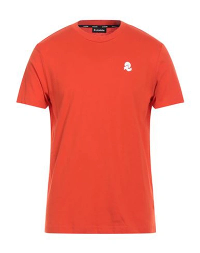 Invicta Man T-shirt Orange Size Xxl Cotton