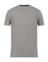 Rrd Man T-shirt Lead Size 36 Polyamide, Elastane In Grey