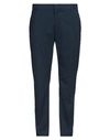 Grey Daniele Alessandrini Man Pants Navy Blue Size 38 Polyester, Viscose, Elastane