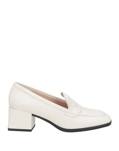 Marian Woman Loafers Off White Size 10 Leather