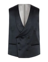 Paoloni Man Vest Midnight Blue Size 42 Polyester