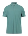 Altea Man Polo Shirt Sage Green Size L Cotton