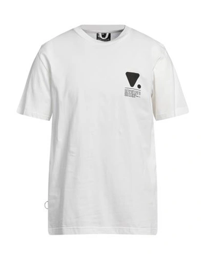 Valvola. Man T-shirt White Size Xl Cotton