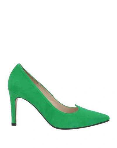 Marian Woman Pumps Green Size 10 Leather