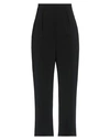 Rose A Pois Rosé A Pois Woman Pants Black Size 4 Polyester, Elastane In Black