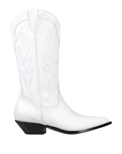 SONORA SONORA WOMAN BOOT WHITE SIZE 7 LEATHER