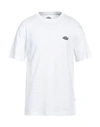 Dickies Man T-shirt White Size Xl Cotton In White