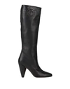 Pinko Woman Boot Black Size 6 Leather