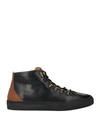 BUTTERO BUTTERO MAN ANKLE BOOTS BLACK SIZE 8 LEATHER