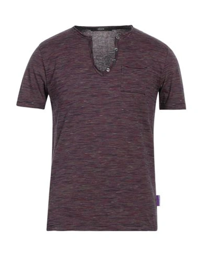 Takeshy Kurosawa Man T-shirt Deep Purple Size Xxl Cotton, Polyester