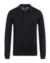 Only & Sons Man Sweater Midnight Blue Size Xl Liva Reviva By Birla Cellulose, Polyester