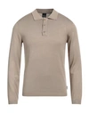 Only & Sons Man Sweater Sand Size Xl Liva Reviva By Birla Cellulose, Polyester In Beige