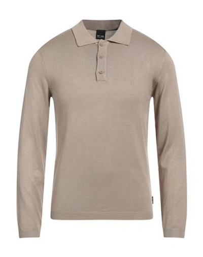 Only & Sons Man Sweater Sand Size Xl Liva Reviva By Birla Cellulose, Polyester In Beige