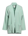 Vicolo Woman Cardigan Light Green Size Onesize Viscose, Polyester