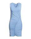 Patrizia Pepe Dress  Woman Color Gnawed Blue