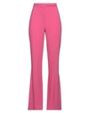 Patrizia Pepe Woman Pants Fuchsia Size 8 Polyester, Elastane In Pink
