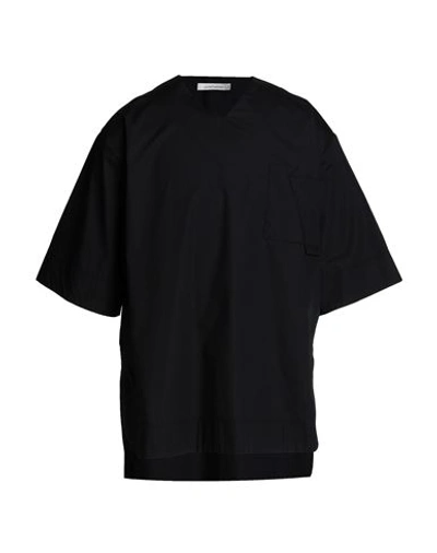 Nostrasantissima Man Shirt Black Size 42 Cotton