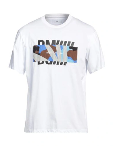 Pmds Premium Mood Denim Superior Man T-shirt White Size L Cotton