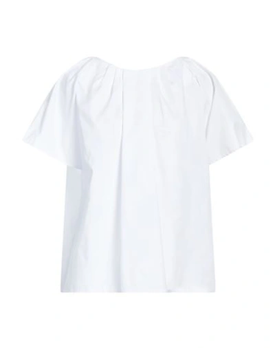 Rose A Pois Rosé A Pois Woman Top White Size 8 Cotton