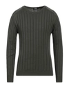 C'n'c' Costume National Man Sweater Military Green Size Xxl Cotton, Acrylic In Green