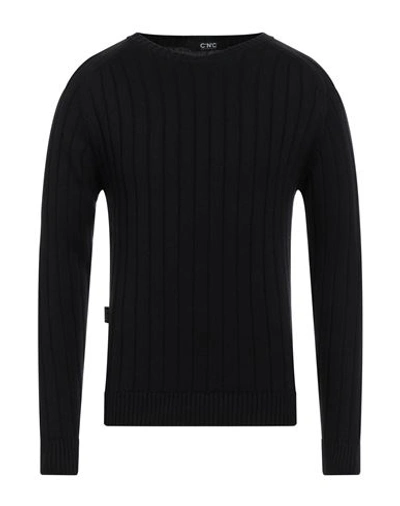C'n'c' Costume National Man Sweater Black Size Xxl Cotton, Acrylic