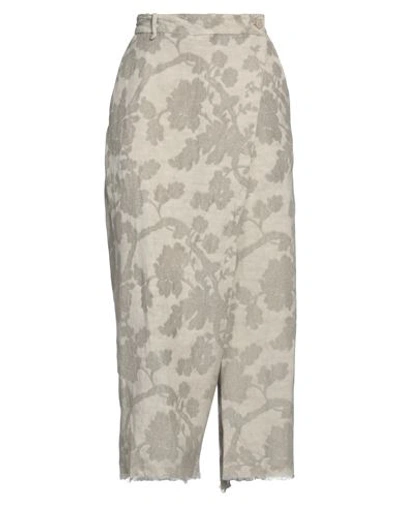 Masnada Woman Pants Beige Size 2 Linen, Viscose In Beige