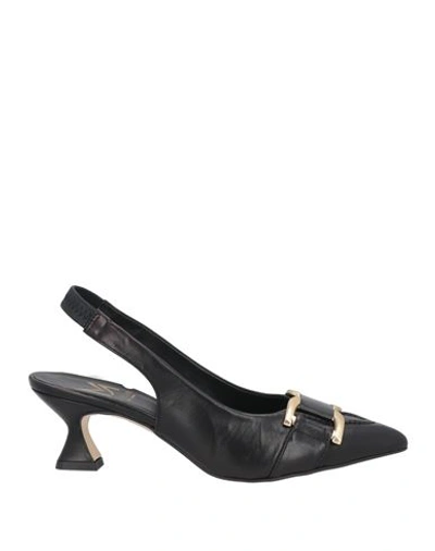 Marian Woman Pumps Black Size 10 Leather